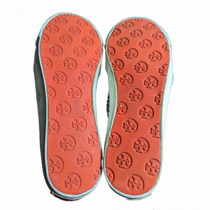 Tory Burch Perforated Metallic Sneakers